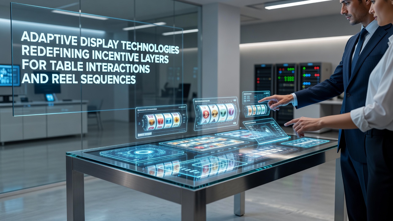 Mobile Geräte mit adaptiven Displays für Tisch- und Slot-Spiele
