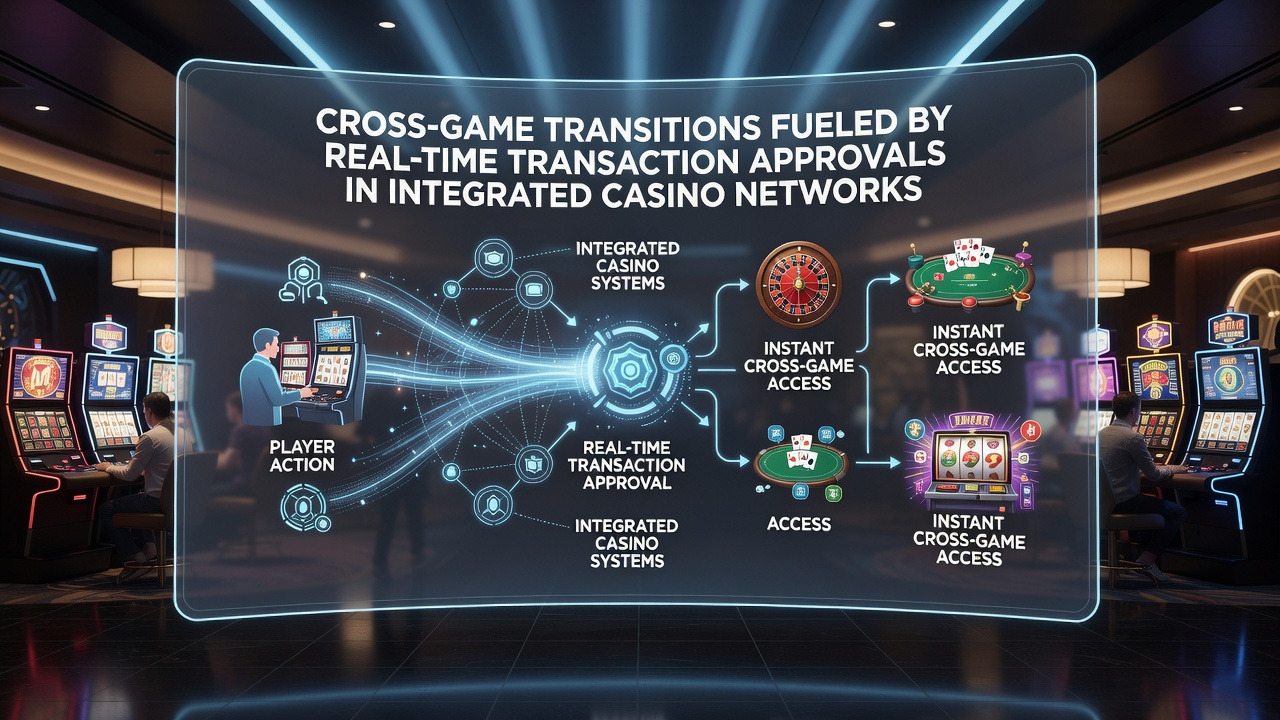 Visualisierung von Spielerübergängen zwischen Slots und Live-Tischspielen in einem Casino-Netzwerk