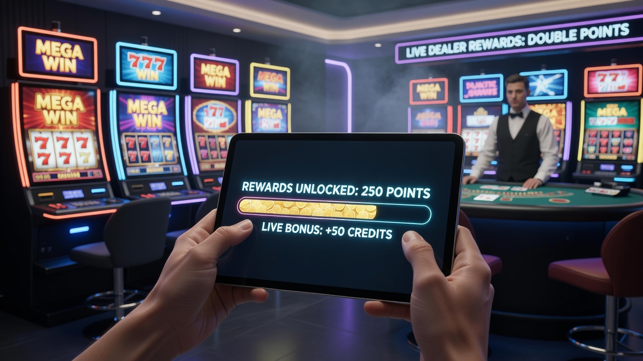 Mobile Belohnungsstrukturen bei Live-Dealer- und Slot-Spielen