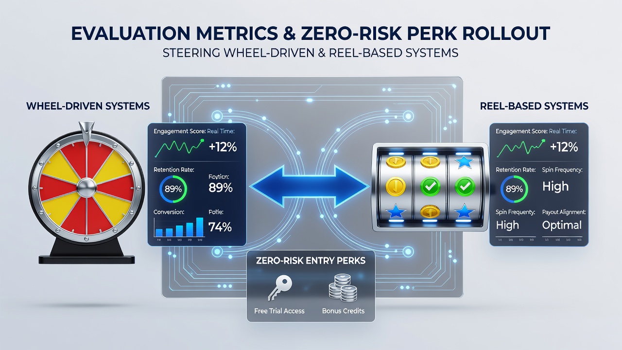 Grafische Übersicht zu Metrik-Dashboards mit Fokus auf Roulette- und Slot-Bonus-Rollouts
