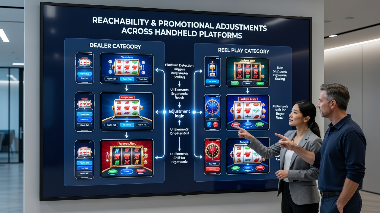 Vergleich angepasster Promotionen für mobile Dealer- und Slot-Spiele mit Fokus auf Reichweite und Design-Elemente