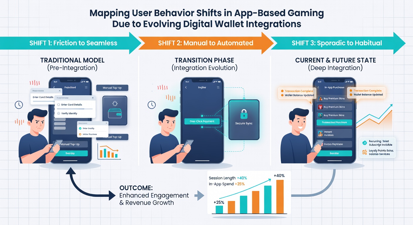 Analyse von Transaktionsflüssen und Verhaltensmustern in Gaming-Apps mit digitalen Wallets